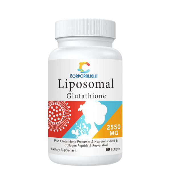Corporalight Liposomal Glutathione (2,550 mg) – 60 softgels