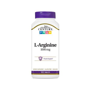 21st Century L-Arginine 1000 mg - 100 Tablets
