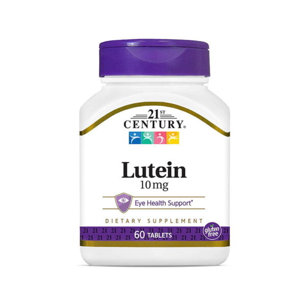 21st Century Lutein 10mg - 60 Tablets