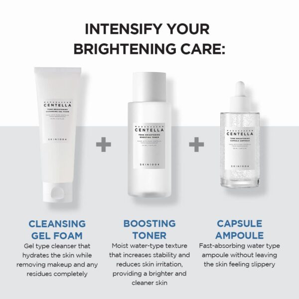 SKIN1004 MADAGASCAR CENTELLA TONE BRIGHTENING CLEANSING GEL FOAM 125ML - Image 3