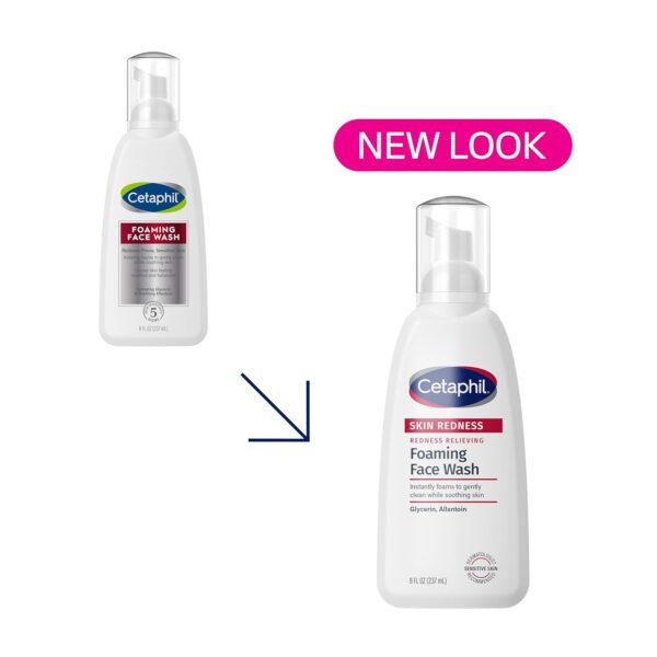 Cetaphil Redness Control Daily Foaming Face Wash For Redness Prone Skin – 237ml - Image 3