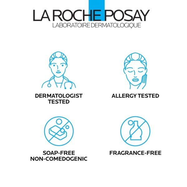 La Roche-Posay Effaclar Gel Facial Wash For Oily And Acne Prone Skin - Image 2
