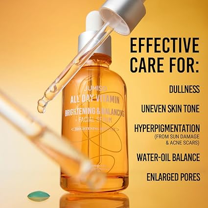 JUMISO ALL DAY VITAMIN BRIGHTENING & BALANCING FACIAL SERUM 30ML - Image 2