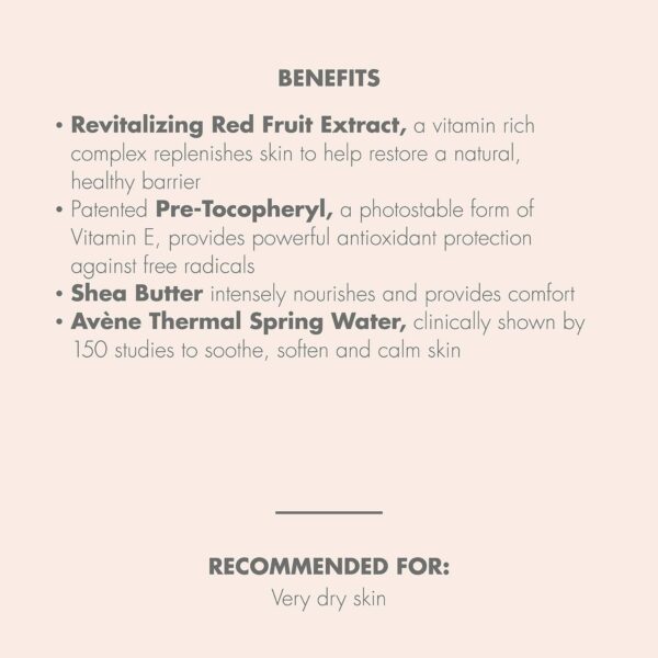 Avène Rich Revitalizing Nourishing Cream Dry Skin 50ml - Image 2