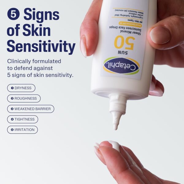 Cetaphil Sheer Mineral Sunscreen Broad Spectrum SPF 50 50ml - Image 2