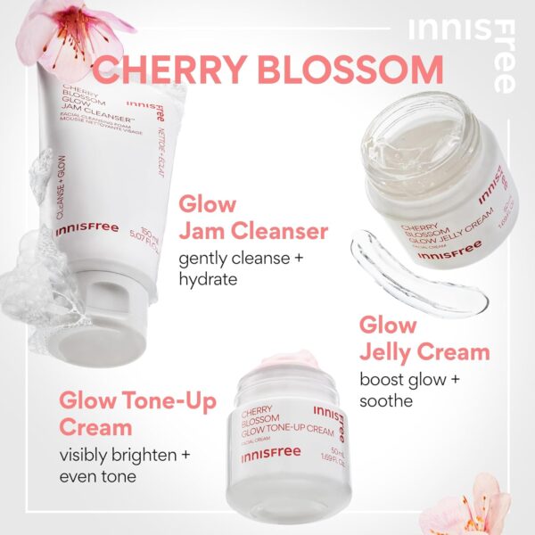 Innisfree Jeju Cherry Blossom Tone-Up Cream – 50ml - Image 3