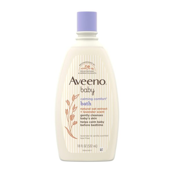 Aveeno Baby Calming Comfort With Lavender & Vanilla Scent Bath Wash 532ml