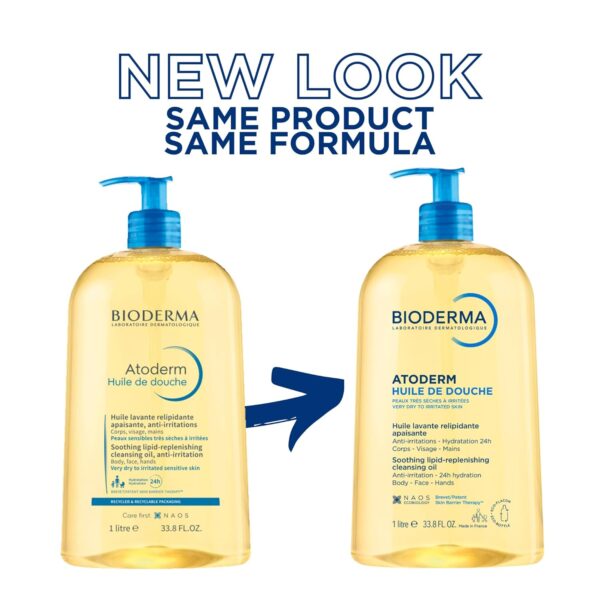 Bioderma Atoderm Shower oil-1L - Image 2