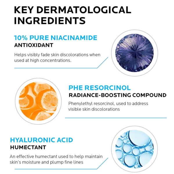 La Roche Possay 10% PURE NIACINAMIDE SERUM 30ml - Image 3