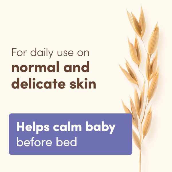 Aveeno Baby Calming Comfort With Lavender & Vanilla Scent Bath Wash 532ml - Image 4