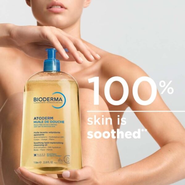 Bioderma Atoderm Shower oil-1L - Image 3