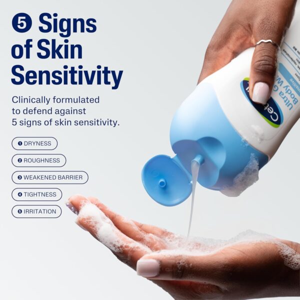 Cetaphil Ultra Gentle Refreshing Body Wash - Image 3