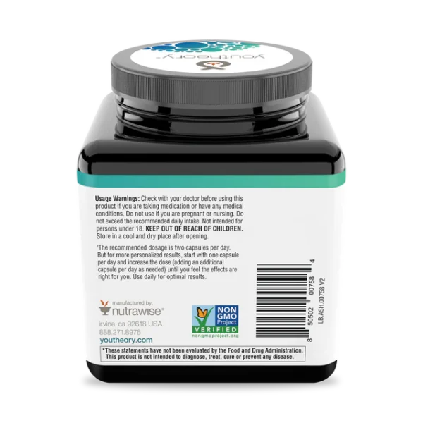 Youtheory Ashwagandha 1000mg 150 Capsules - Image 3