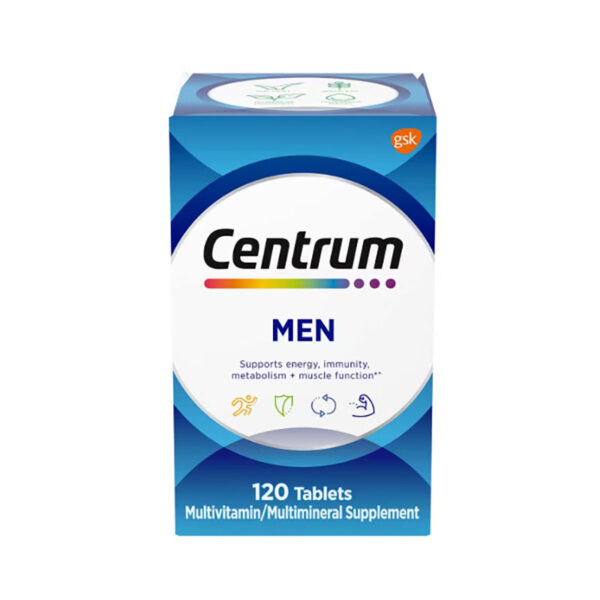 Centrum Multivitamins for Men With Vitamin D3, B Vitamins and Antioxidants, 120 Tablets