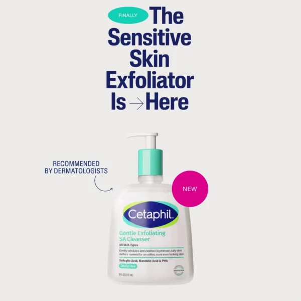 Cetaphil Gentle Exfoliating SA Cleanser 237ml - Image 3