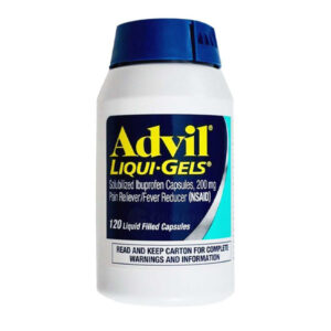 Advil Liqui-Gels Pain Reliever 120 Capsules