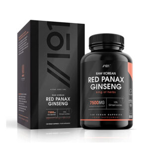 ALPHA01 Panax Ginseng Extract 7500Mg | High Strength Korean Red Ginseng | Rich in Ginsen