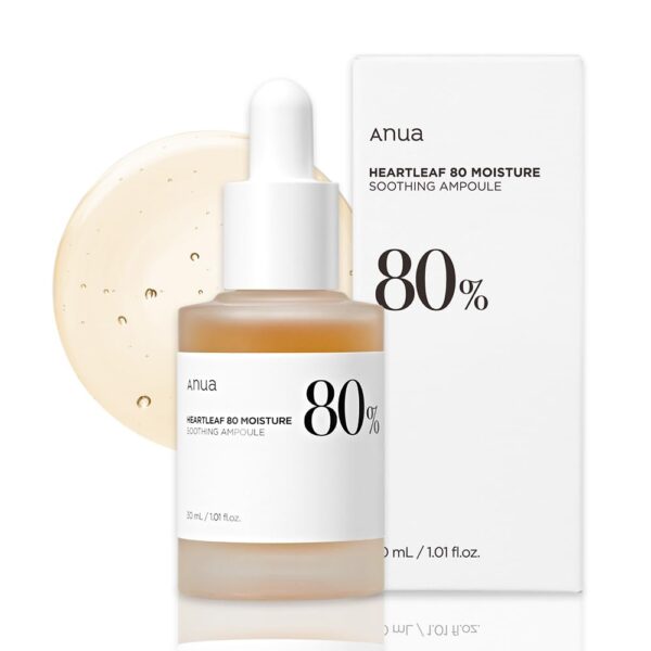 Anua Heartleaf 80% Moisture Soothing Ampoule 30ml