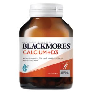 Blackmores Calcium+Vitamin D3 120 Tablets