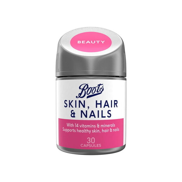 Boots Skin Hair & Nails - 30 Capsules