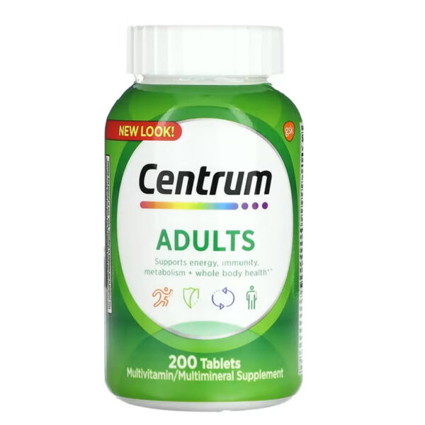 Centrum Adult Multivitamin/Multimineral Supplement - 200 Tablets
