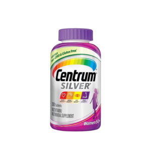 Centrum Silver Multivitamins for Women Over 50, Multimineral Supplement - 200 Tablets