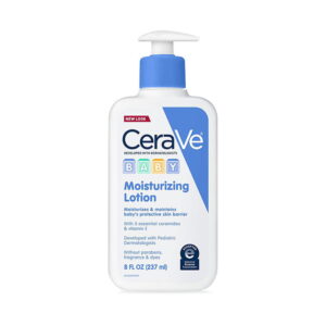 CeraVe Baby Moisturizing Lotion, 237ml, Gentle Baby Skin Care with Hyaluronic Acid