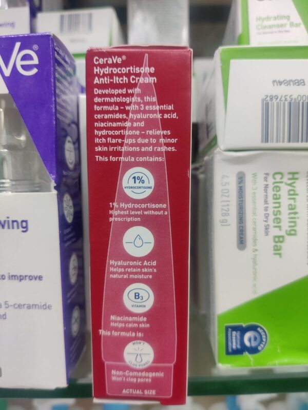 Cerave Hydrocortisone Anti Itch Cream 28g