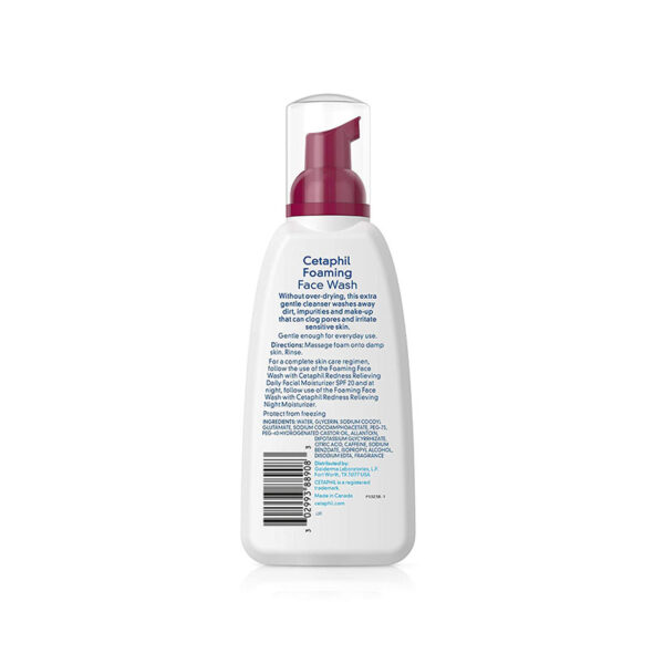 Cetaphil Redness Control Daily Foaming Face Wash For Redness Prone Skin – 237ml