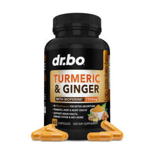 dr.bo Turmeric & Ginger - 60 Capsules