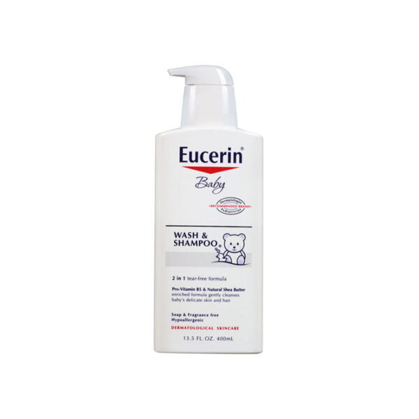 Eucerin Baby Wash and Shampoo - 400ml