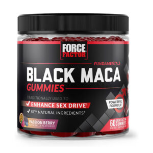 Force Factor Black Maca - 60 Gummies