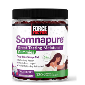 Force Factor Somnapure Melatonin 10mg - 120 Gummies