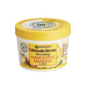 Garnier Ultimate Blends Hair Food Banana 3-In-1 Dry Hair Mask Treatment - 390ml