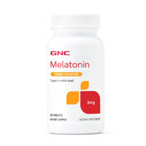 GNC Melatonin 3 mg 60 Tablets