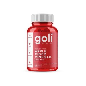 Goli Nutrition Apple Cider Vinegar Gummies - 60 Count