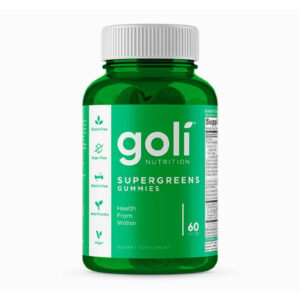 Goli Nutrition Fruit Blend Super Greens 60 Gummies
