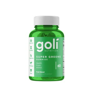 Goli Nutrition Fruit Blend Super Greens - 60 Gummies
