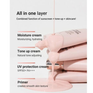 HEIMISH BULGARIAN ROSE TINTED TONE-UP SUNSCREEN 30ML SPF50+ PA+++