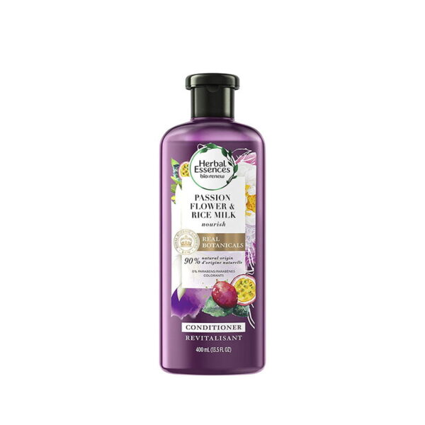 Herbal Essences Nourish Passion Flower and Rice Milk Conditioner - 400ml