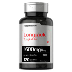 Horbaach Longjack Tongkat Ali (1600 mg) – 120 capsules