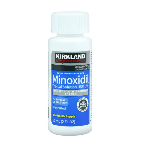 Kirkland Minoxidil 5% Topical Solution - 1 Month Supply