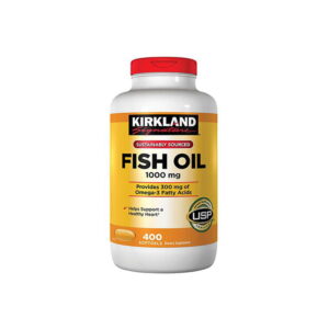 Kirkland Signature Fish Oil 1000mg with 300mg Omega-3 Fatty Acids - 400 Softgels