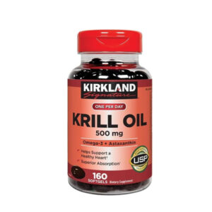 Kirkland Signature Krill Oil 500 mg 160 Softgels