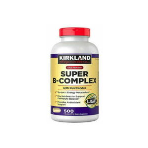 Kirkland Signature Super B-Complex with Electrolytes - 500 Tablets