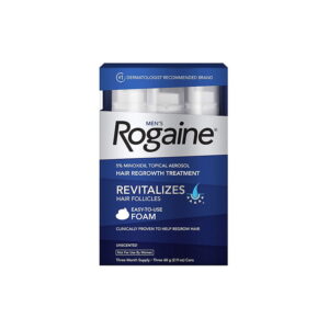 Men's Rogaine 5% Minoxidil Foam for Hair Regrowth (3-month Supply)