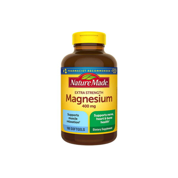 Nature Made Extra Strength Magnesium 400 mg - 180 Softgels