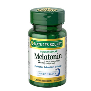 Nature’s Bounty Melatonin 3mg 120 Tablets