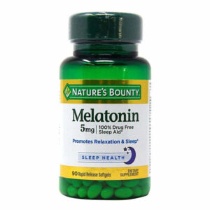 Nature’s Bounty Melatonin 5mg 90 Softgels