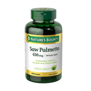 Nature’s Bounty Saw Palmetto 450mg 250 Capsules